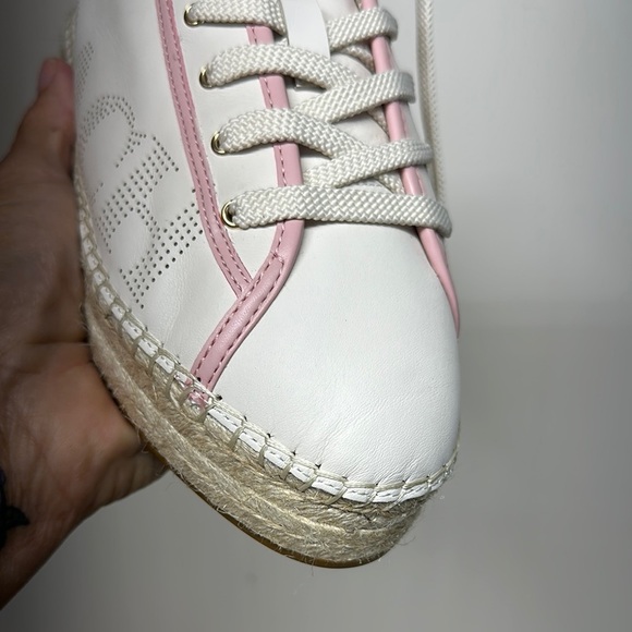 Coach Pink and White Leather Sneakers Never Wore (see photos) - Picture 3 of 16